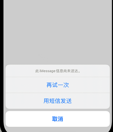 莱州apple维修iPhone上无法正常发送iMessage信息