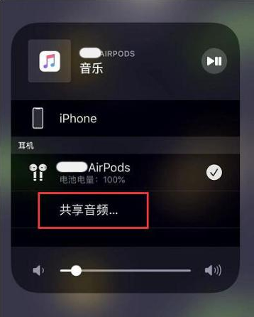 莱州苹果14音频维修点分享iPhone14音频共享设置方法 