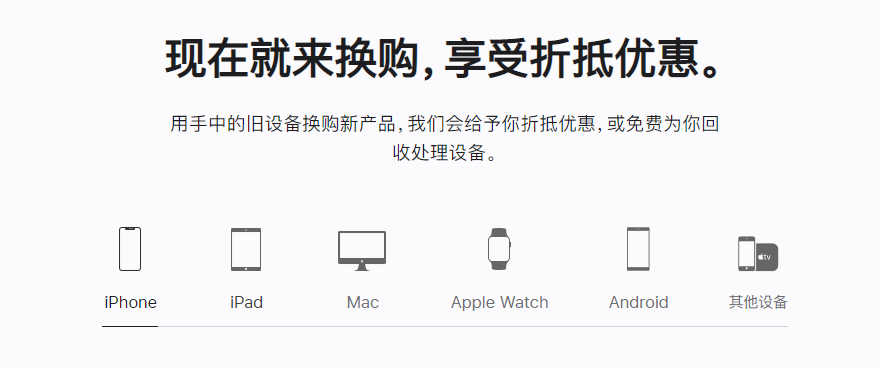 莱州苹果手机维修分享iPhone以旧换新的去处 