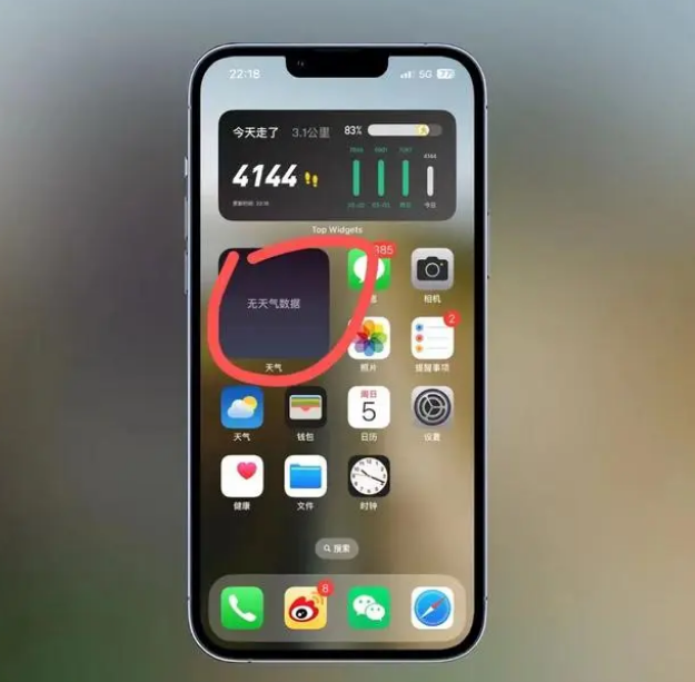 莱州苹果手机维修分享:iOS16主屏幕天气小组件无法正常工作怎么办？ 